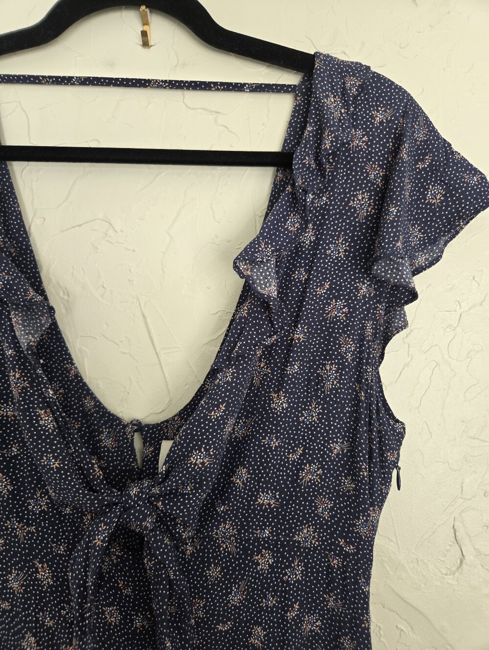 Auguste the Label Blue Floral Tied Bust Jasmine Dress, 8 - Picture 5 of 14
